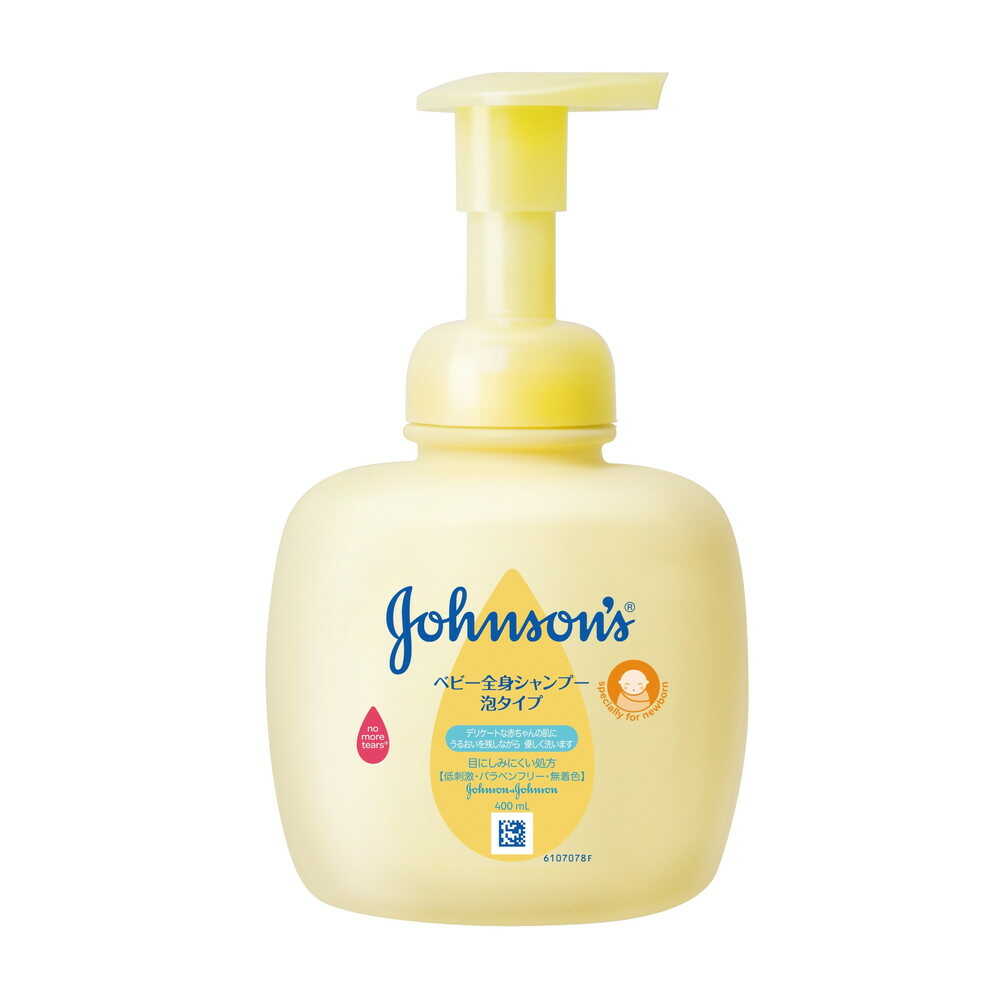 ジョンソン 全身シャンプー泡タイプボトル 400ml