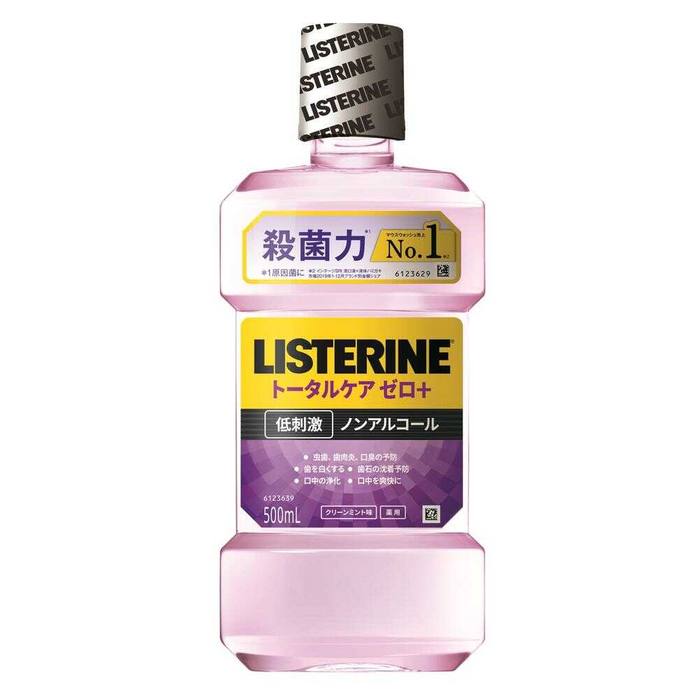 【医薬部外品】薬用リステリン トータルケアゼロプラス 500ml
