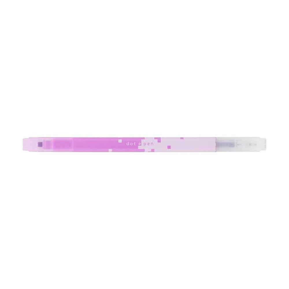 サンスター文具 四角マーカー dot e pen(ドット・エ・ペン) バイオレット