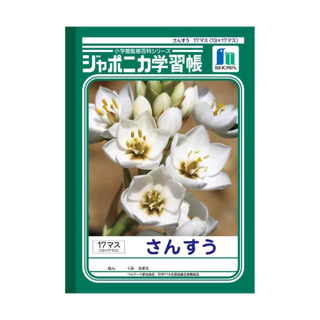 ジャポニカ学習帳 算数17マス(13×17)