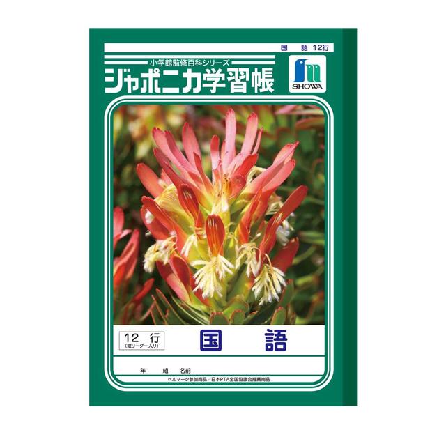 ショウワノート ジャポニカ学習帳 国語 12行縦リーダー 1冊