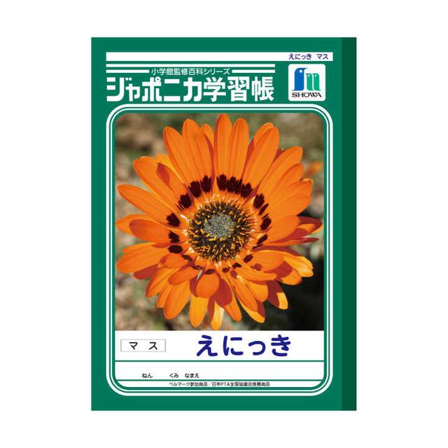 ジャポニカ学習帳B5 えにっき マス