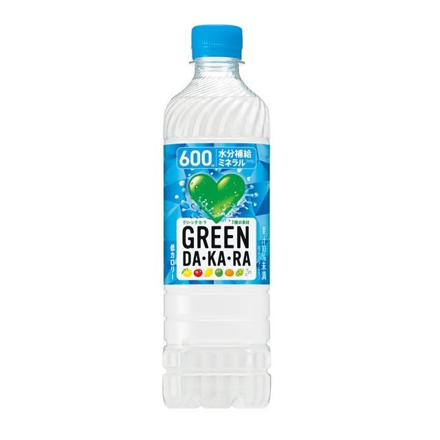 ◆サントリー GREEN DA・KA・RA 600ML【24個セット】