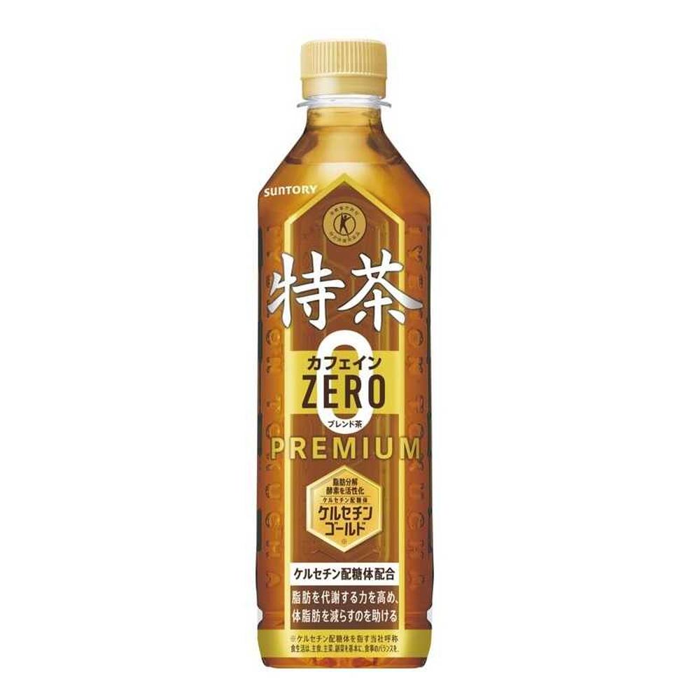 ◆【特定保健用食品(トクホ）】サントリー 特茶 カフェインZERO 500ml【24本セット】
