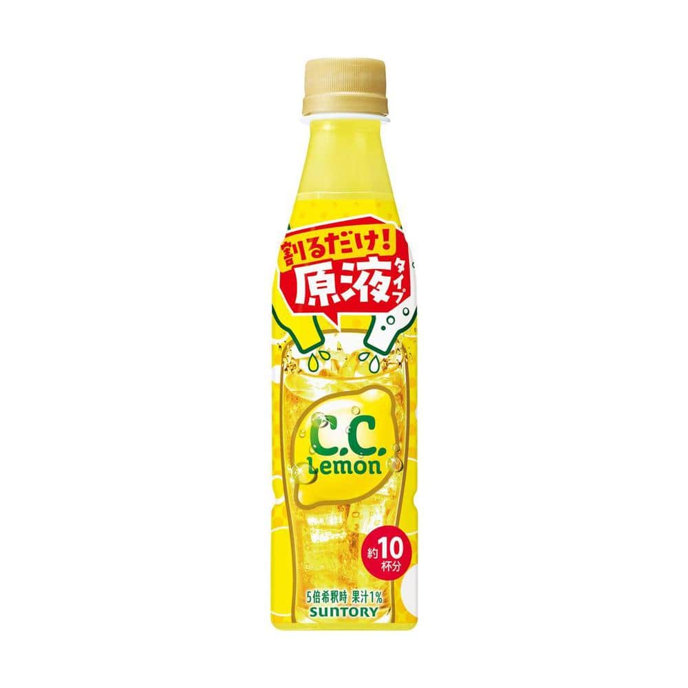 ◆サントリー おうちドリンクバー C.C.レモン 340ml   【24個セット】