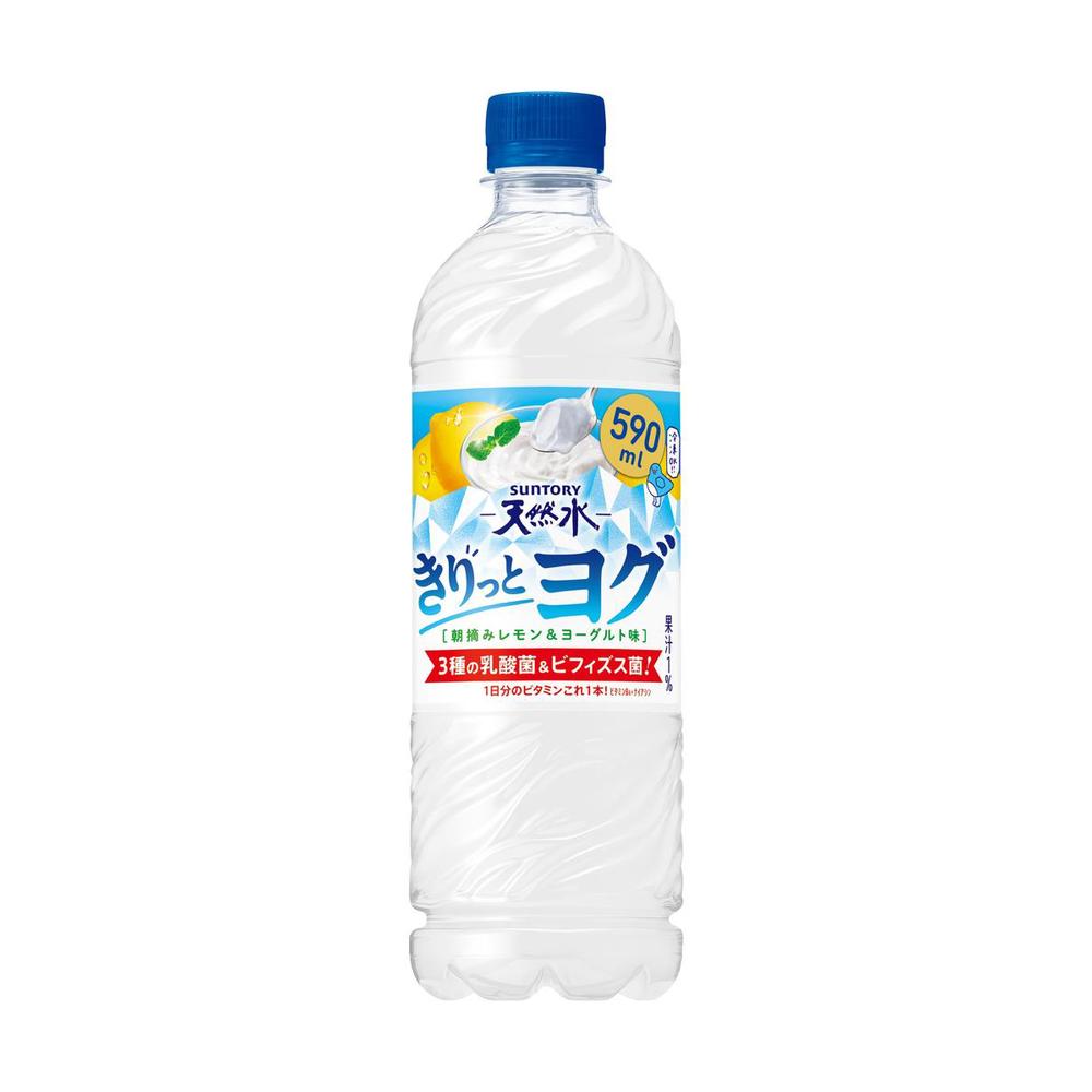 ◆サントリー きりっとヨグ レモン＆ヨーグルト味 590ml   【24個セット】