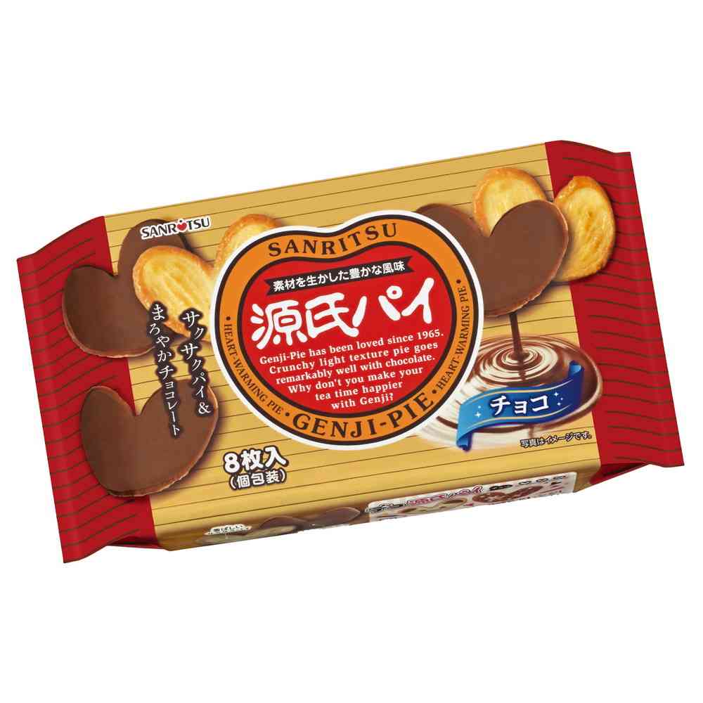 ◆三立 源氏パイ チョコ 8枚 【12個セット】