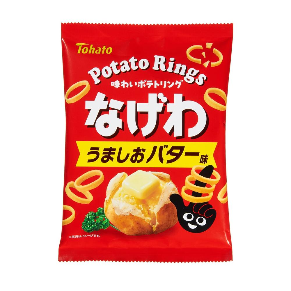 ◆東ハト なげわ うましおバター味 57g   【12個セット】