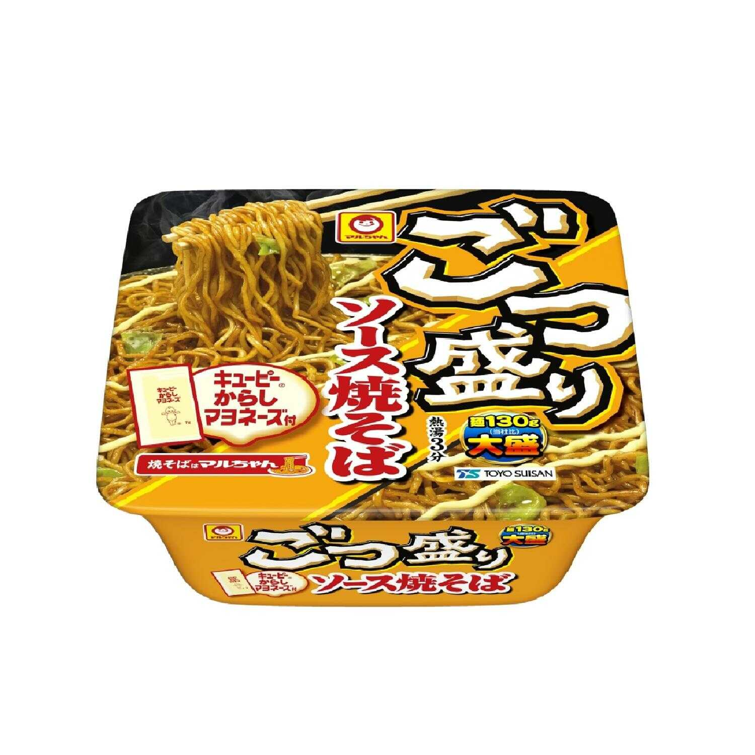 ◆東洋水産 マルちゃん ごつ盛り ソース焼そば 171g   【12個セット】