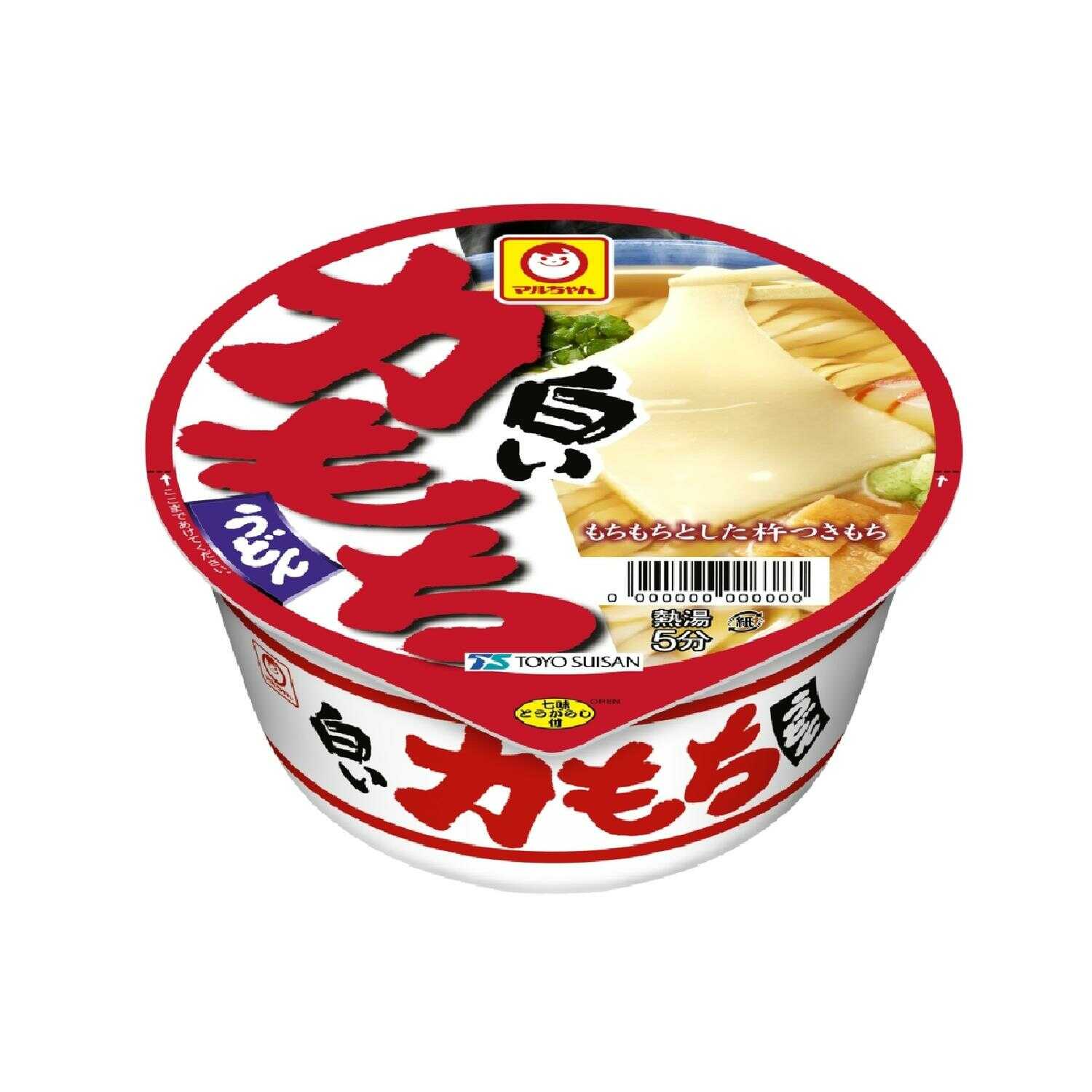 ◆東洋水産 マルちゃん 白い力もちうどん 109g   【12個セット】