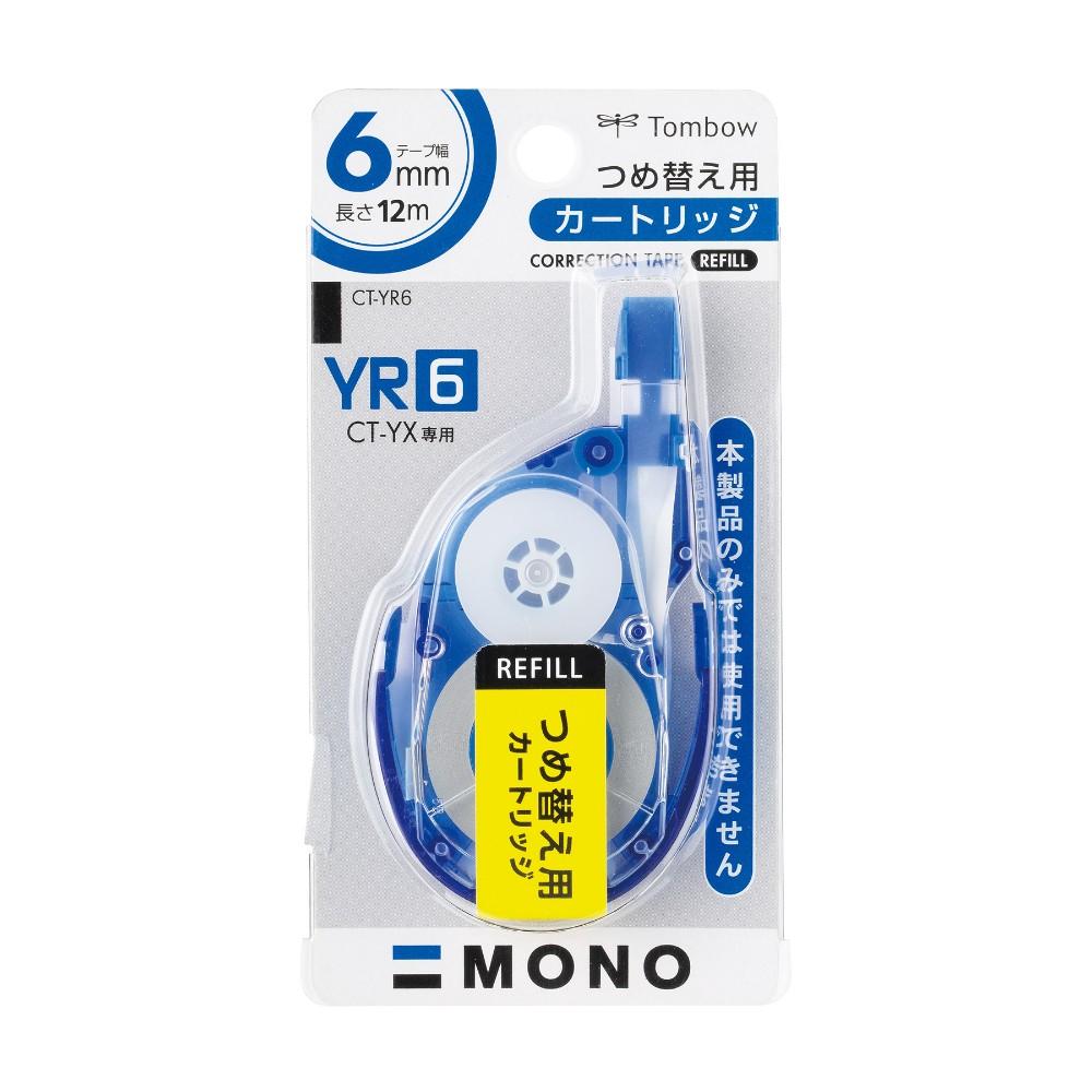 トンボ鉛筆 修正テ-プ カートリッジ モノYR6 1個入