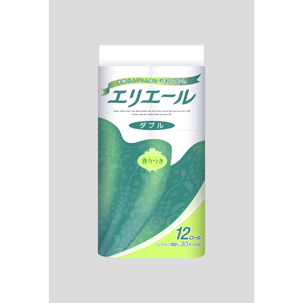 大王製紙 エリエールトイレットティシュー ダブル 12ロール【6個セット】