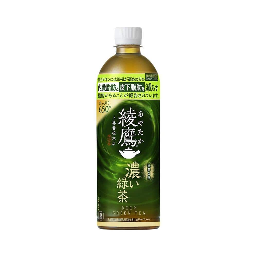 ◆【機能性表示食品】コカ・コーラ 綾鷹 濃い緑茶 650ml   【24個セット】