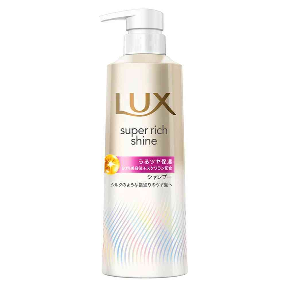 ユニリーバ ラックス スーパーリッチシャイン モイスチャー 保湿シャンプー ポンプ 400g 【3個セット】