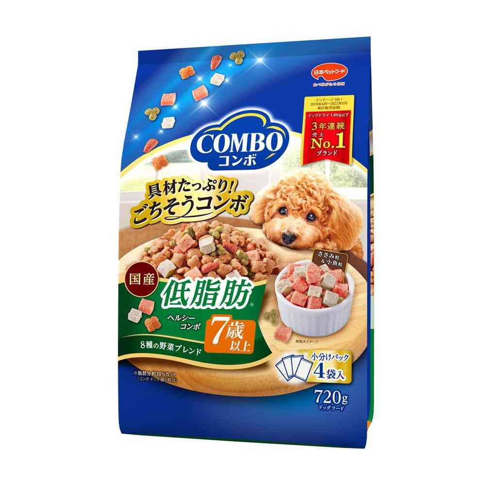 日本ペットフード コンボ ドッグ 低脂肪 7歳以上 720g