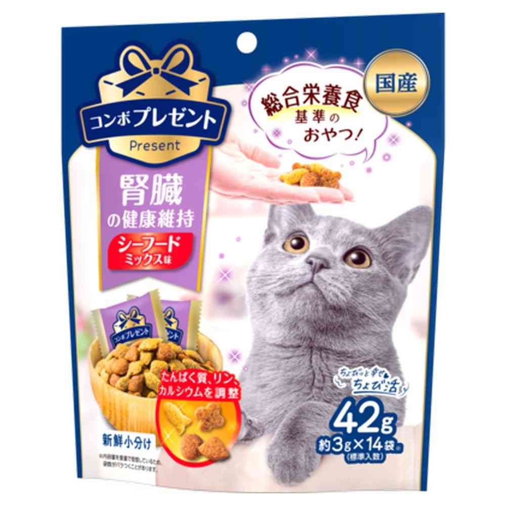日本ペットフード コンボプレゼント キャット おやつ 腎臓の健康維持 42g(3g×14袋)