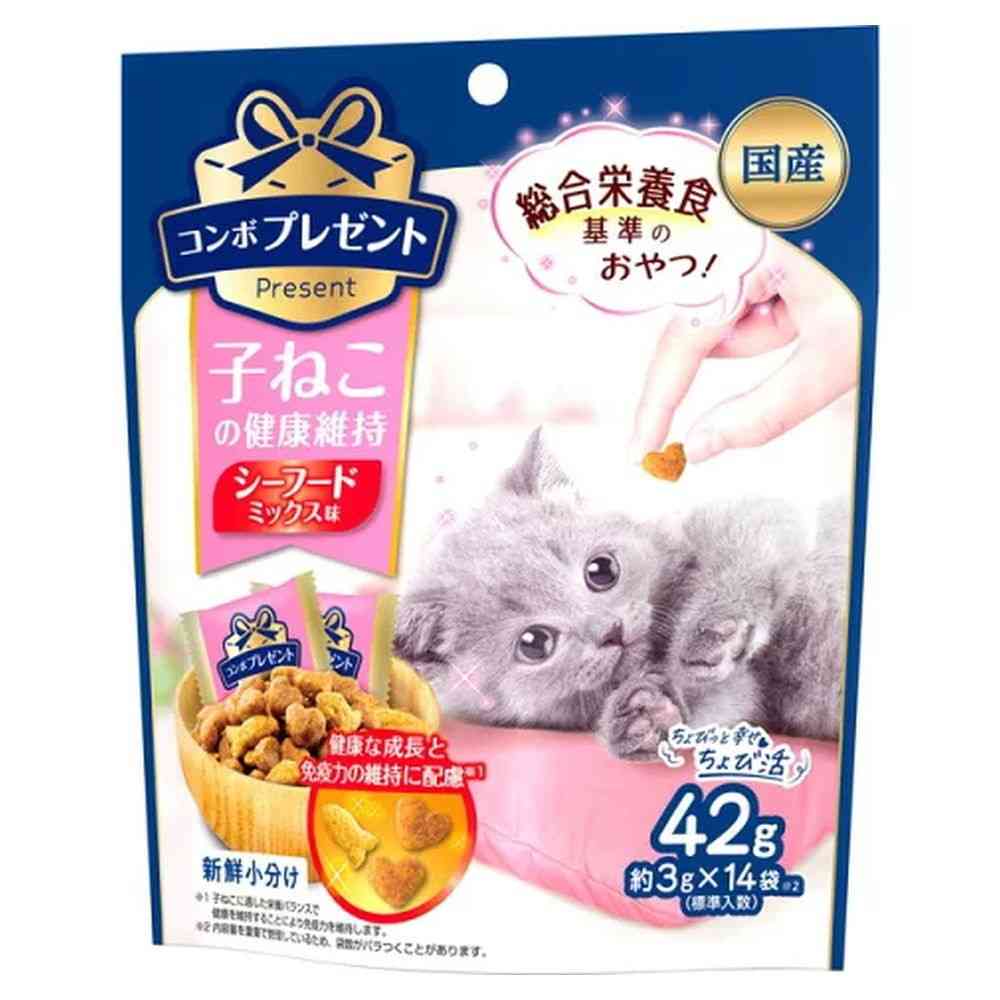 日本ペットフード コンボプレゼント キャット おやつ 子ねこの健康維持 42g(3g×14袋)
