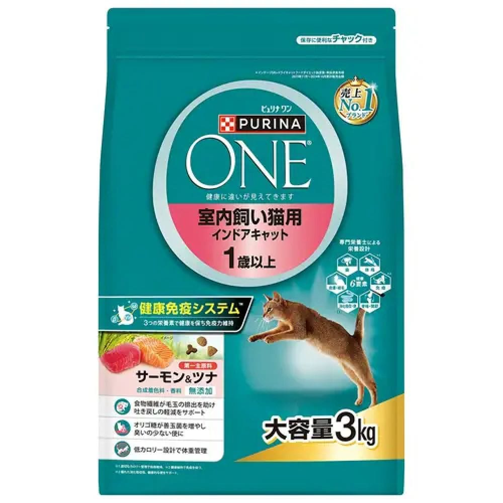 ピュリナワンドライ 室内飼1歳以上サーモン&ツナ 3kg