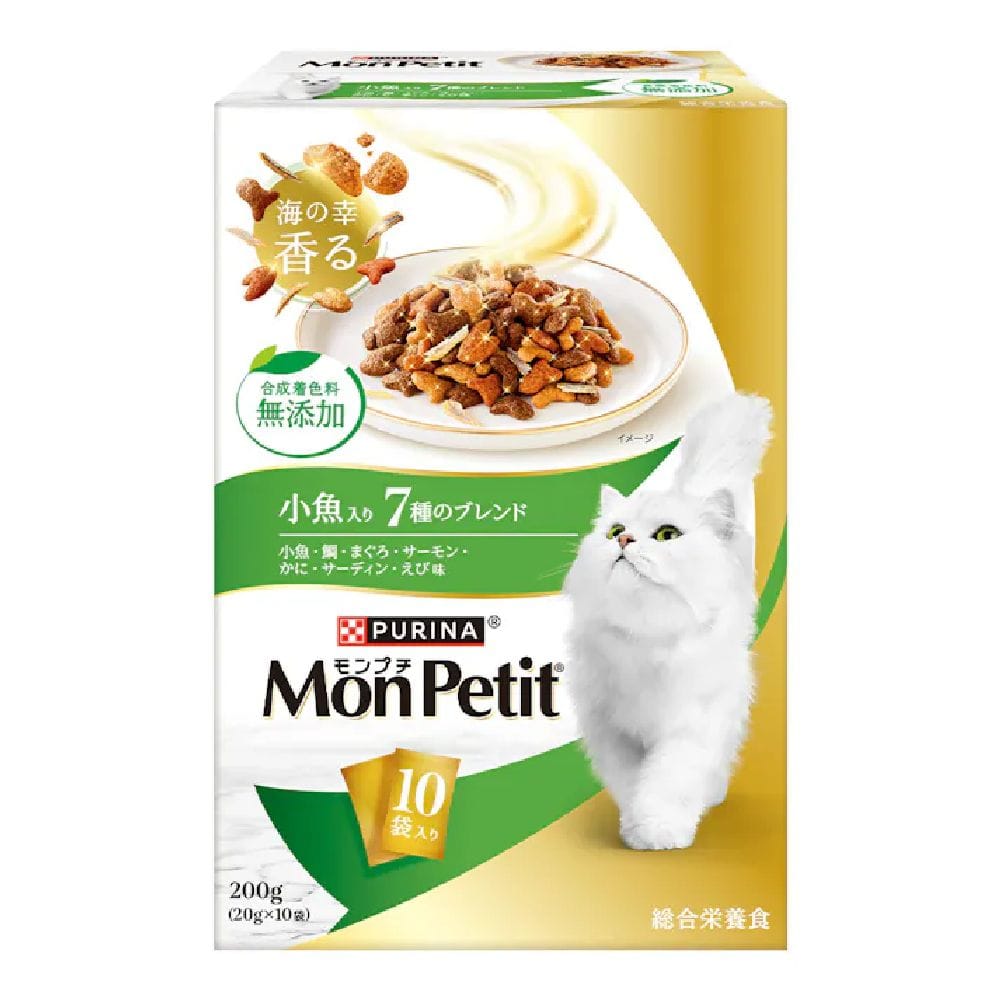 モンプチボックス 小魚7種ブレンド 200g