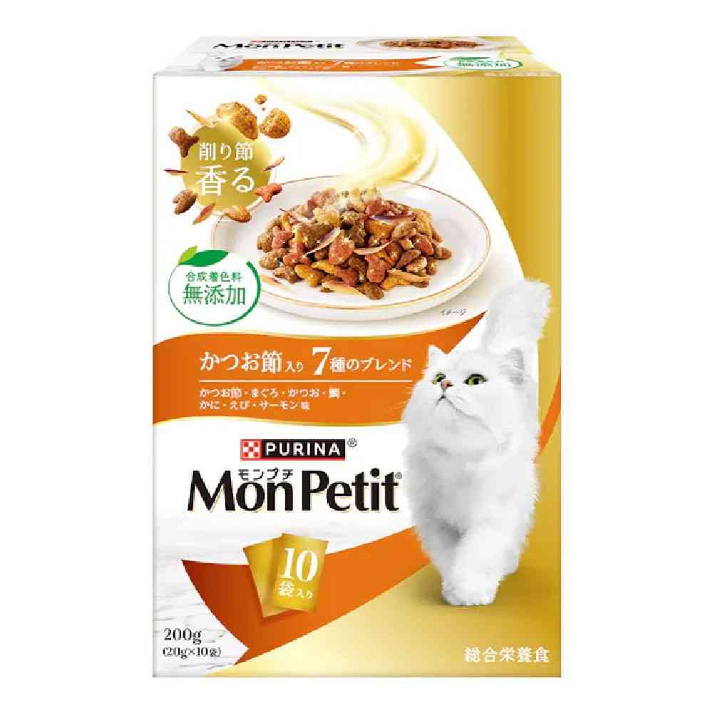 モンプチボックス かつお節入り7種のブレンド 200g
