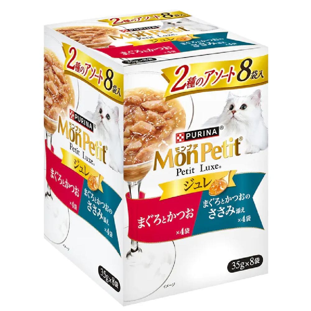 プチリュクスジュレ 2種まぐろかつお＆ささみ添え 35g×8P