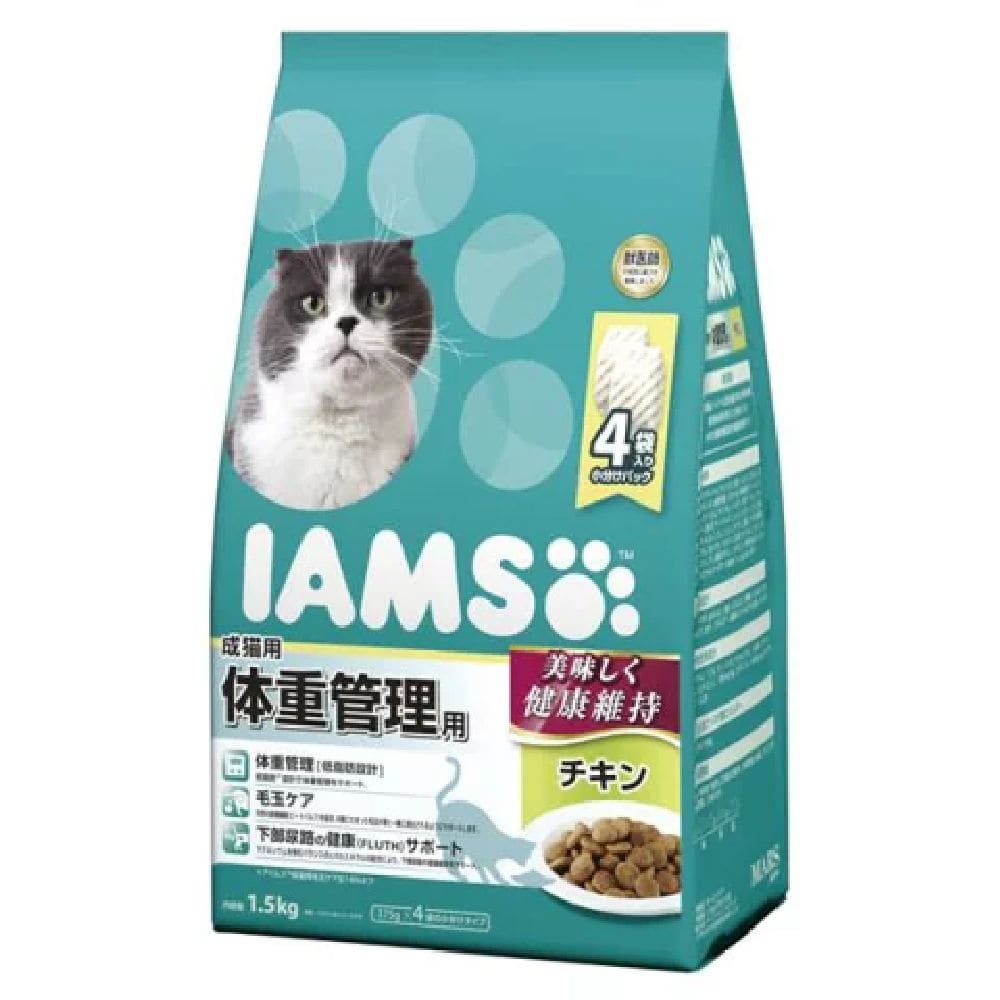 マース アイムス猫 成猫用 体重管理用 チキン 1.5kg