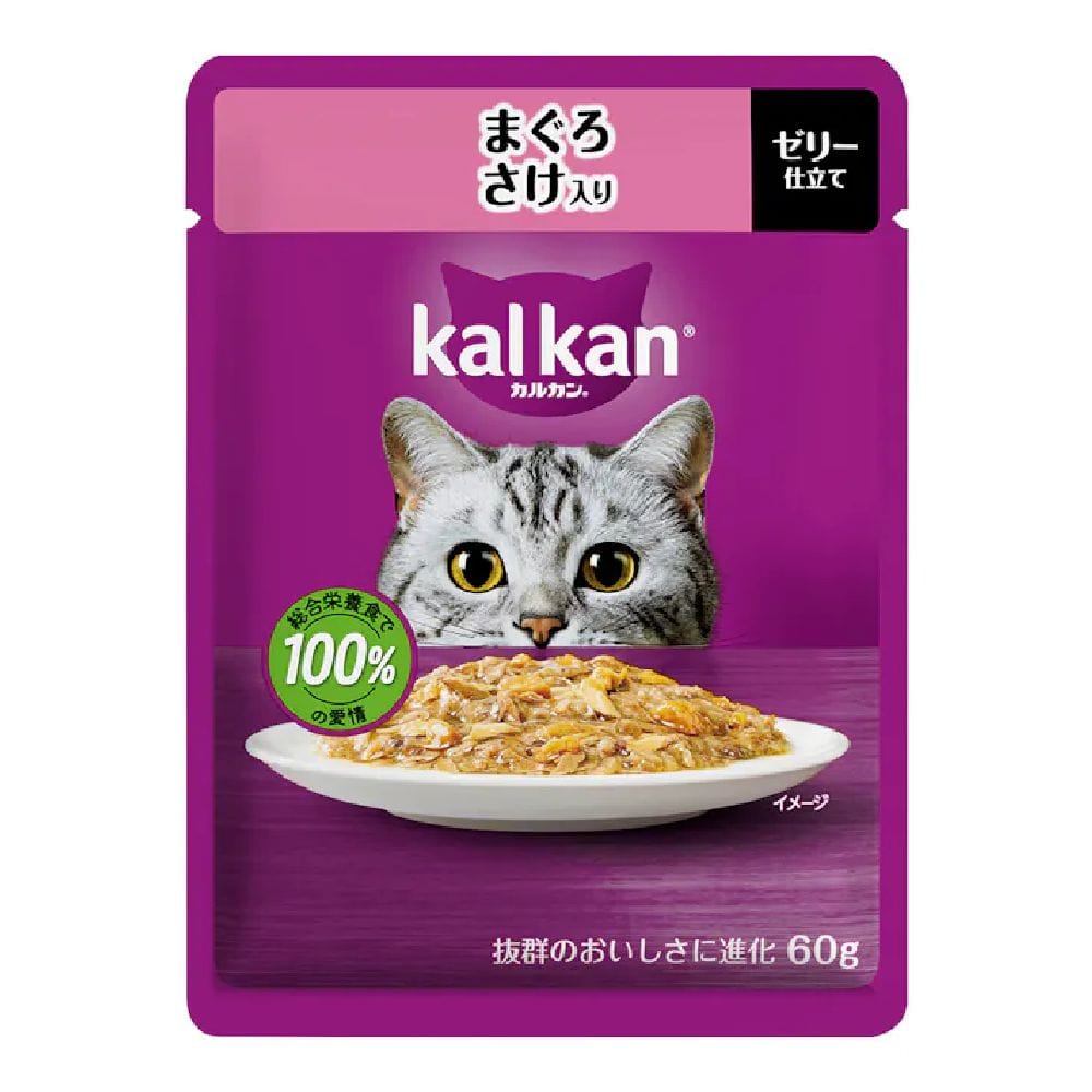 マース カルカンパウチ まぐろさけ入り 60g