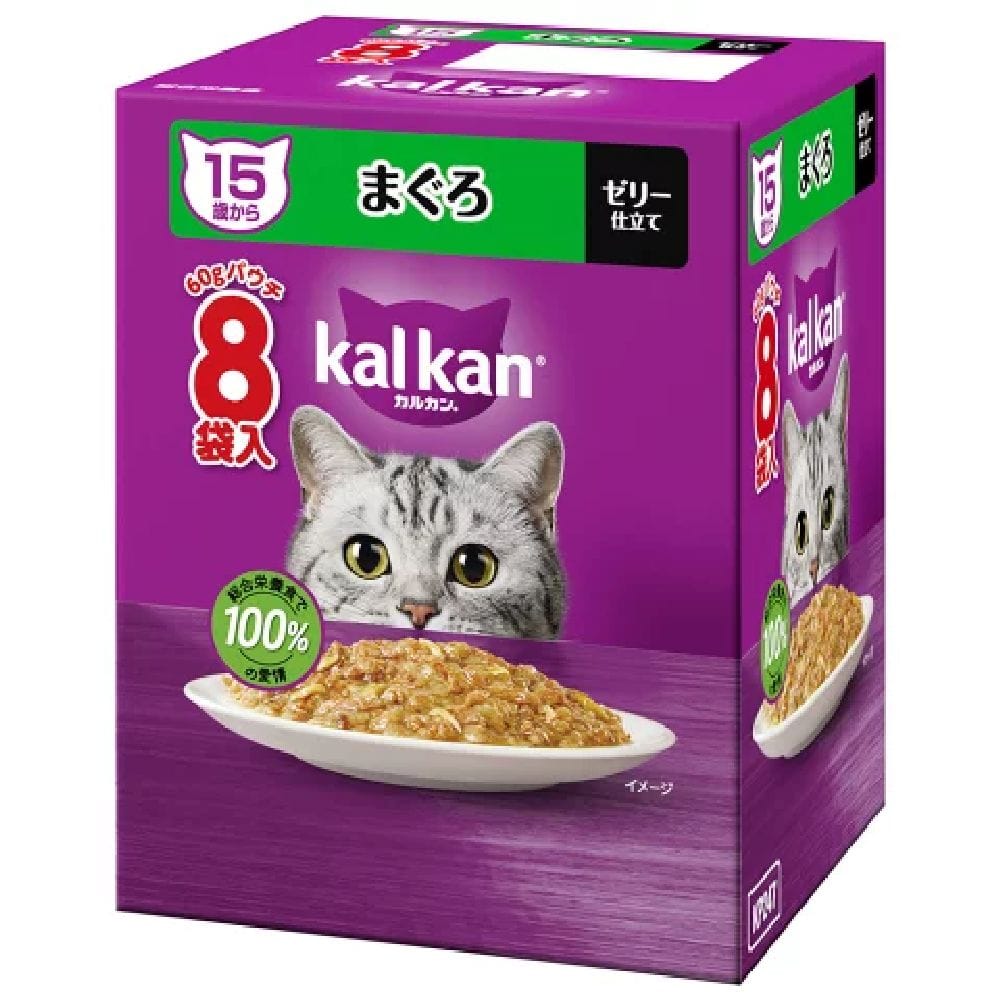 マース カルカンパウチ15歳からまぐろ 60g×8