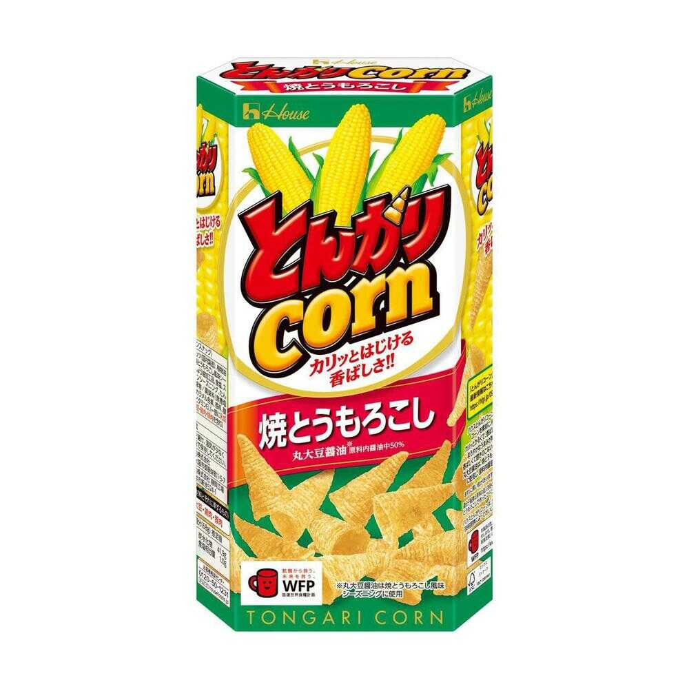 ◆ハウス食品 とんがりコーン焼とうもろこし 68g   【10個セット】