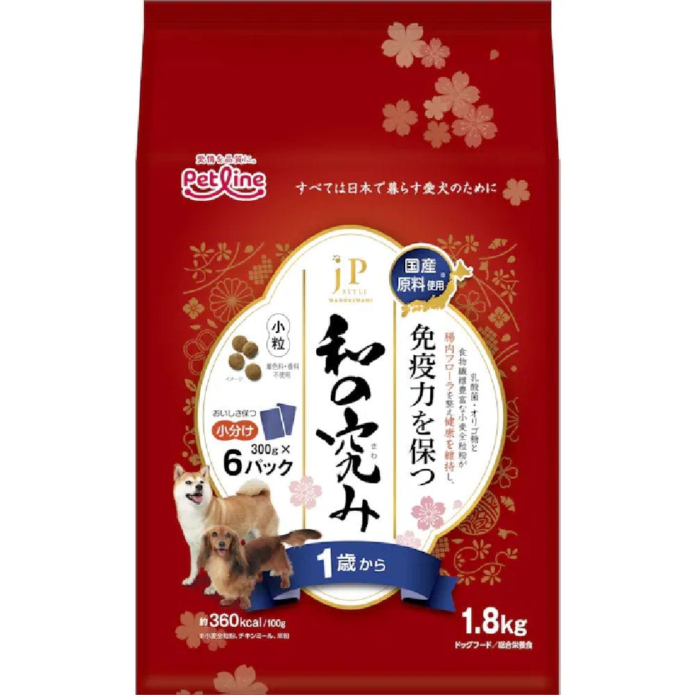 ペットライン JPスタイル 和の究み 小粒 1歳から 1.8kg