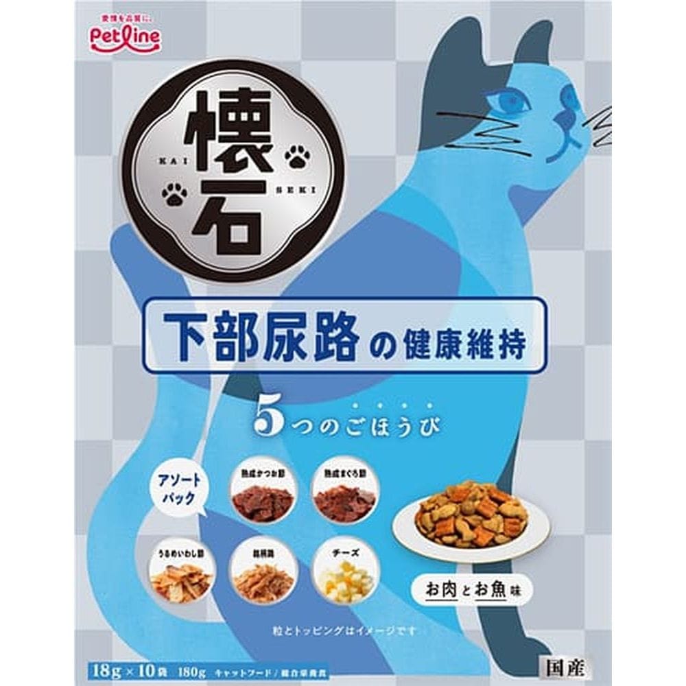 ペットライン株式会社 懐石 5つのごほうび 下部尿路の健康維持 180g