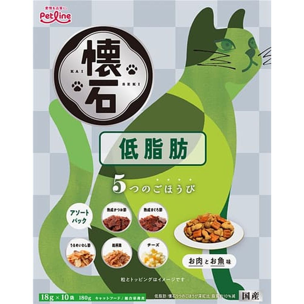 ペットライン株式会社 懐石 5つのごほうび 低脂肪 180g