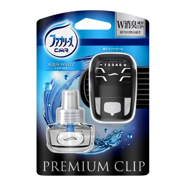 P&G ファブリーズプレミアムクリップ 本体 アクアワルツ 7ml