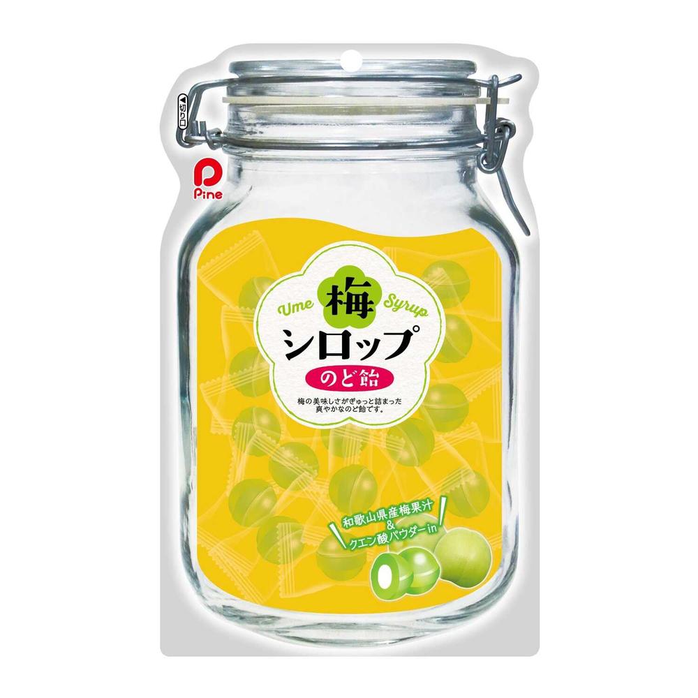 ◆パイン 梅シロップ のど飴 80g【6個セット】