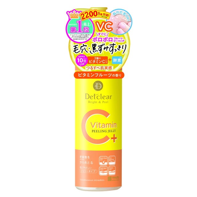 明色 DETクリア ピーリングジェリー ビタミンフルーツ 180ml