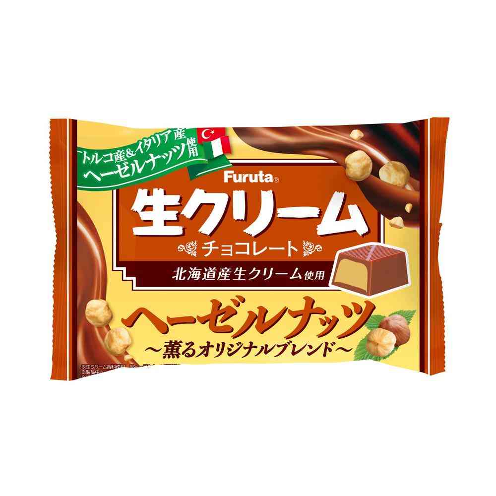 ◆フルタ 生クリームチョコ ヘーゼルナッツ 114g   【18個セット】