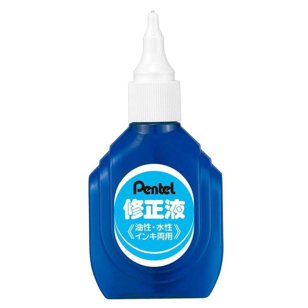 ぺんてる 修正液 油性・水性インキ両用 ZL1-WK 1個(18ml)