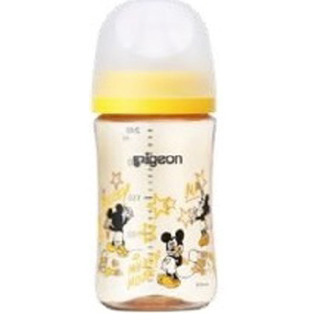 ピジョン　母乳実感　プラスチック製（ディズニー）　3ヵ月頃～　２４０ｍｌ