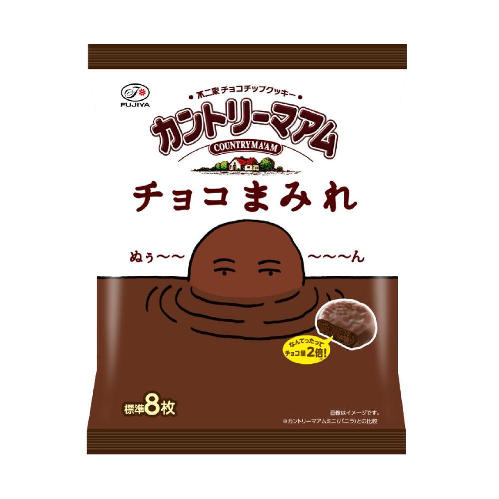◆不二家 カントリーマアム チョコまみれ 82g   【18個セット】