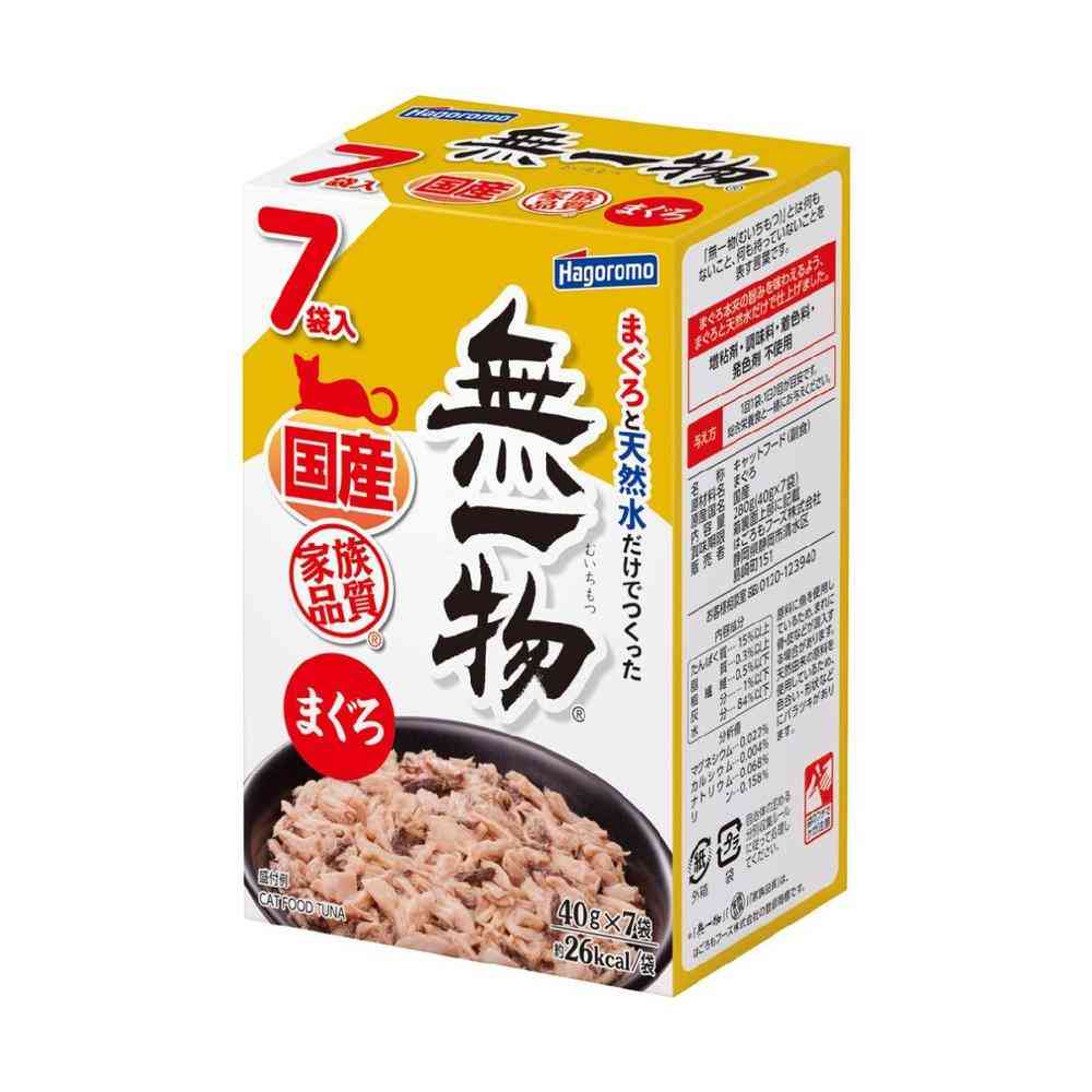 はごろもフーズ 無一物 パウチ まぐろ 40g×7個パック