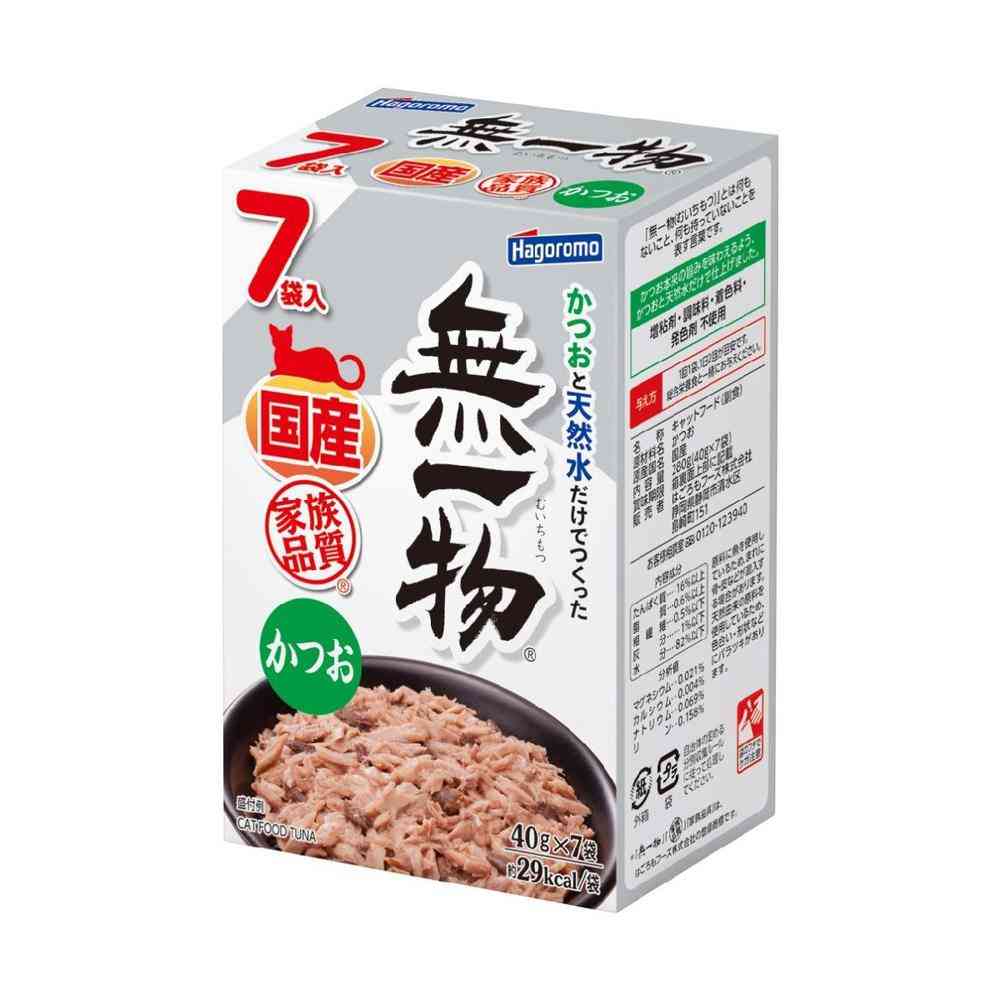 はごろもフーズ 無一物 パウチ かつお 40g×7個パック