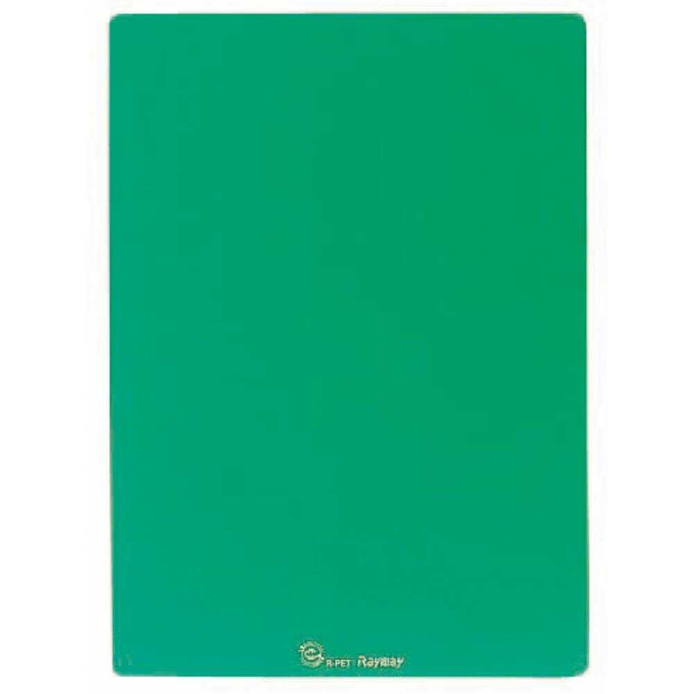 レイメイ藤井 再生PET下敷  B5  グリーン 1枚