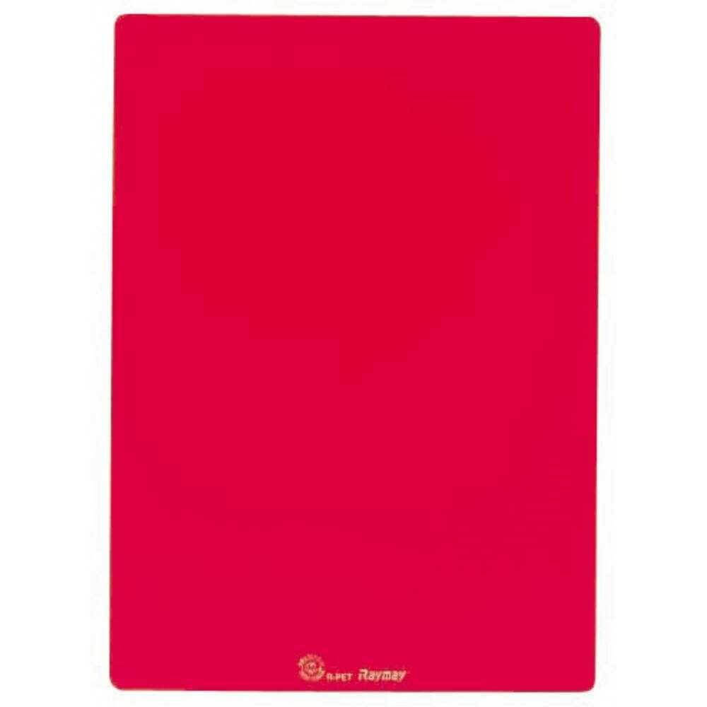 レイメイ藤井 再生PET下敷  B5  レッド 1枚