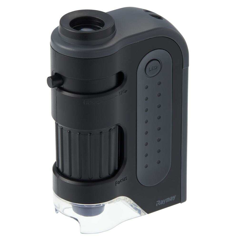 レイメイ藤井 ハンディ顕微鏡ZOOM ブラック