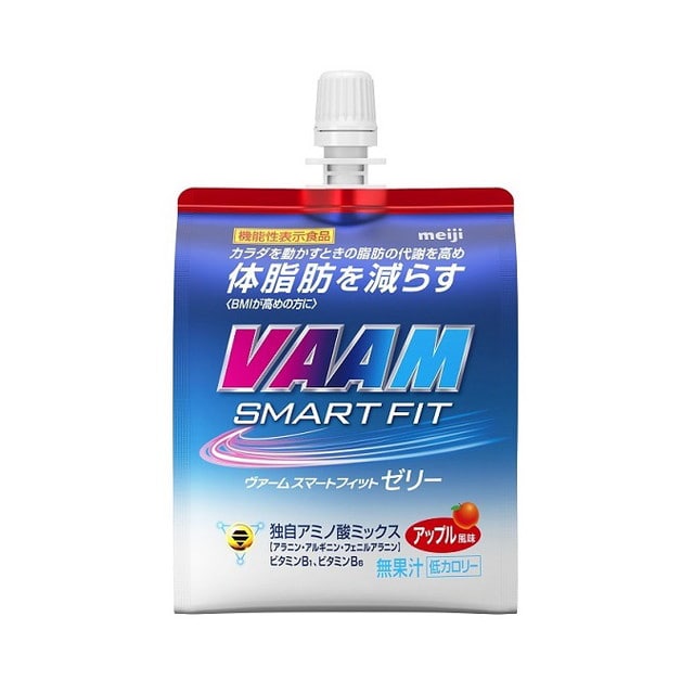 ◆【機能性表示食品】◆明治 ヴァーム スマートフィットゼリー 180g【6個セット】