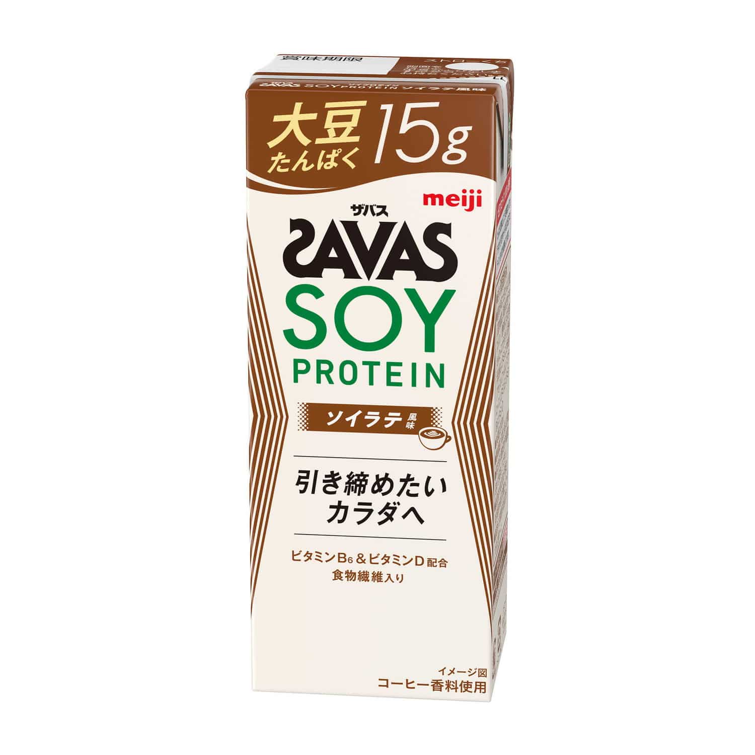 ◆明治 ザバス SOY PROTEIN ソイラテ風味 200ml【12個セット】