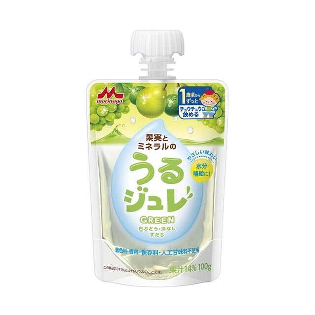 ◆森永乳業 うるジュレ GREEN 100g（12ヶ月～）【6個セット】