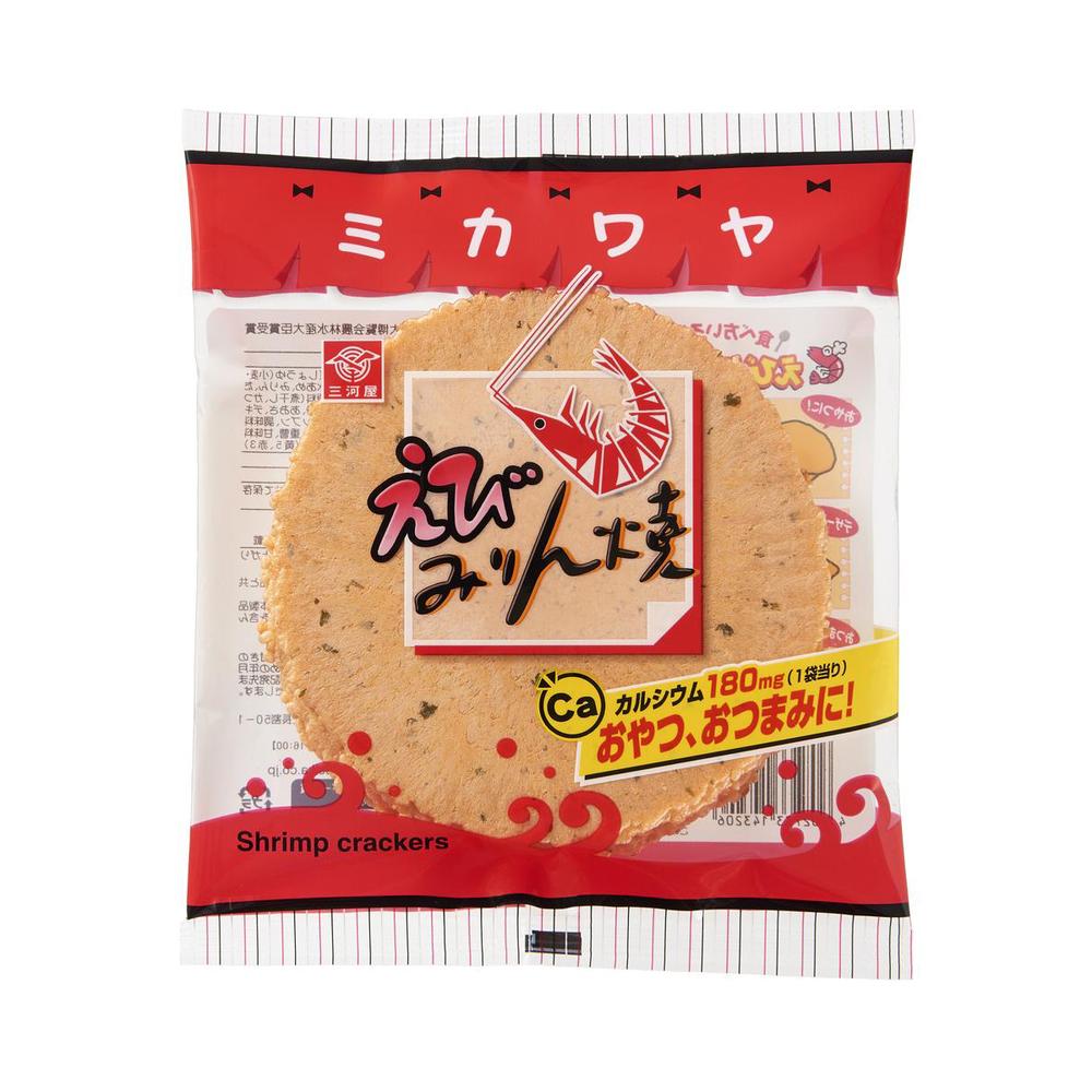 ◆三河屋製菓えびみりん焼 7枚   【12個セット】
