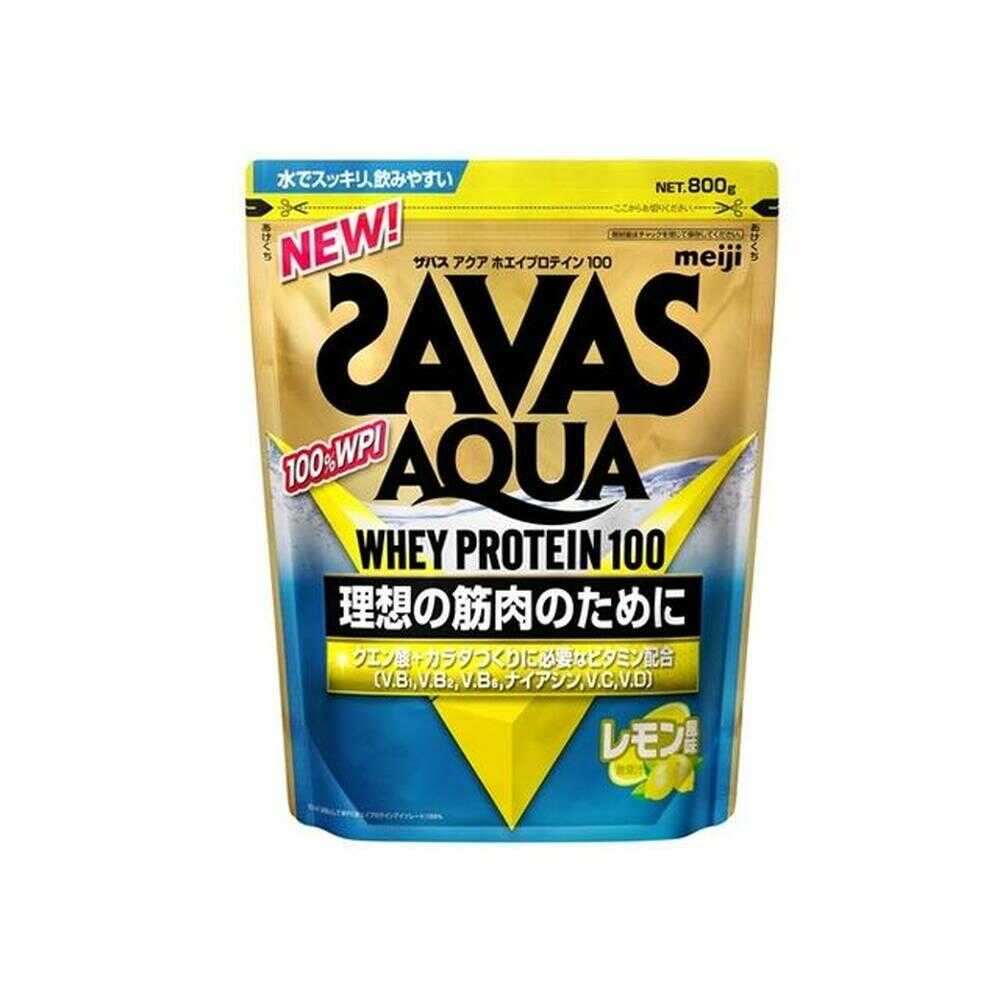 ◆ザバス アクア ホエイプロテイン100 レモン風味 800g