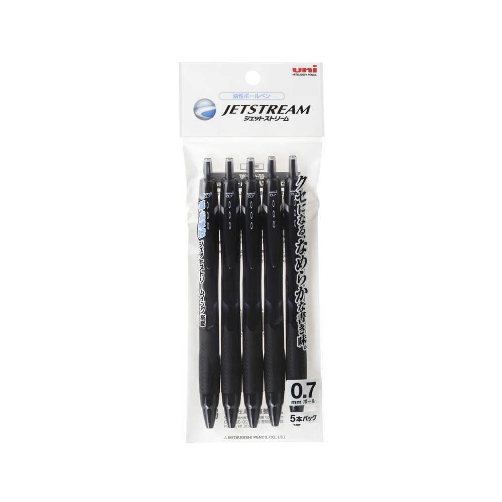 三菱鉛筆 ジェットストリーム0.7mm 5本パック 5本入り
